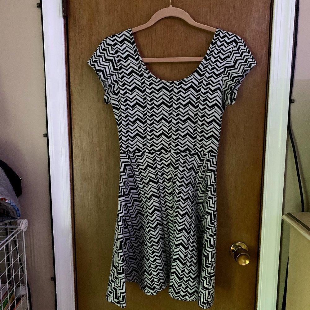 Black and White Dress